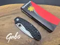 Сгъваем нож Spyderco Schempp Tuff C151, снимка 11