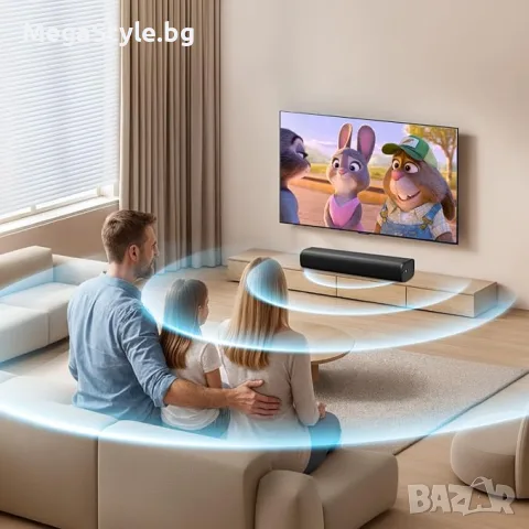 KY-Mini  саундбар, 50W саундбар за Smart TV Bluetooth , снимка 2 - Bluetooth тонколони - 56679753