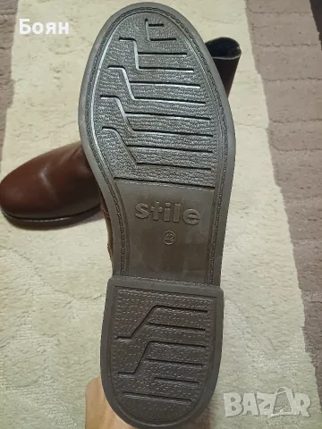 Мъжки зимни боти  Stile , снимка 3 - Мъжки боти - 56660833