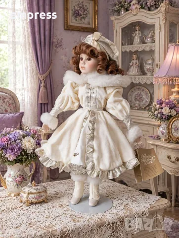 Порцеланова кукла Franklin heirloom doll 