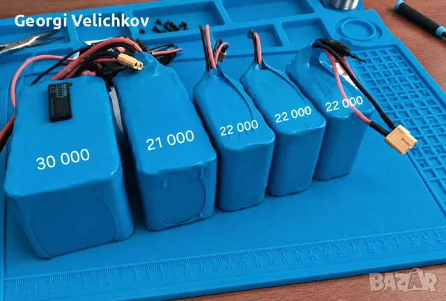 Изработка на батерии за лодки, сонари и инструменти !!!