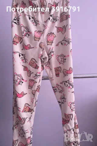 Комплект пижама с котки, снимка 3 - Пижами - 56619919