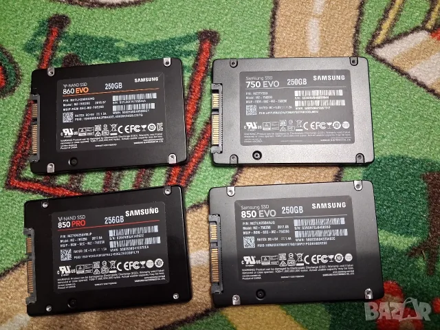 SSD-та Samsung EVO 250 GB