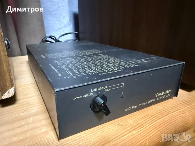 Technics SU-300MC RIAA грамофонен предусилвател, снимка 2 - Грамофони - 56564460