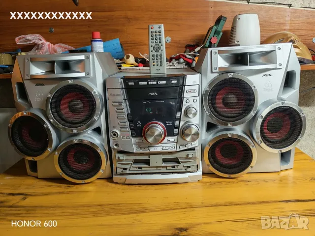 аудиосистема aiwa 2x225 w
