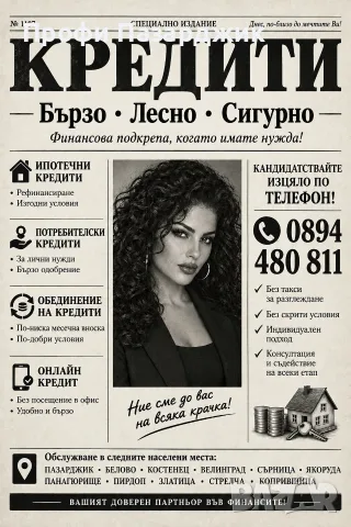 Потребителски и ипотечни кредити, снимка 2 - Кредити - 56659902