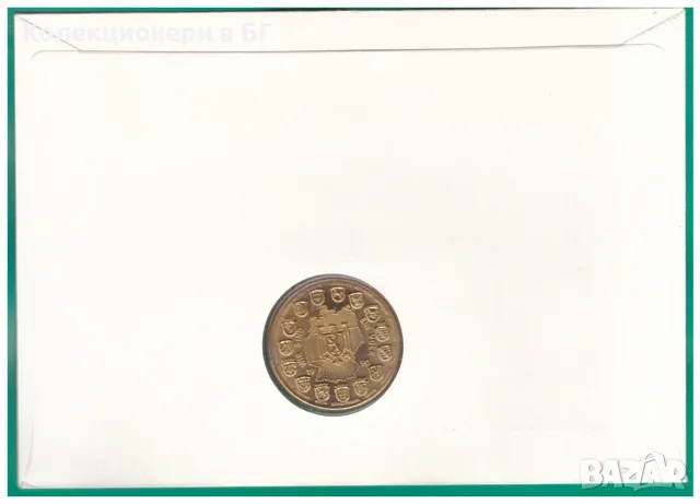 НУМИЗМАТИЧЕН ПЛИК С МАСИВЕН ПЛАКЕТ (NUMISBRIEF) - ГЕРМАНИЯ, снимка 5 - Нумизматика и бонистика - 56741310