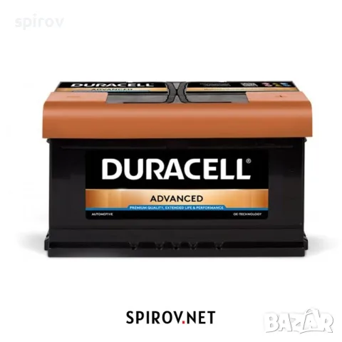 Акумулатор Duracell Advanced 12V 80Ah 700A DA80