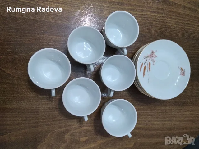 сервиз за  чай   12 части, снимка 2 - Сервизи - 56605166