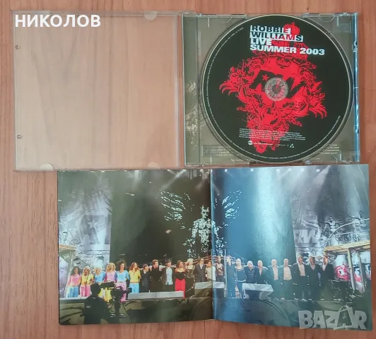 ROBBIE WILLIAMS -  LIVE , снимка 5 - CD дискове - 56561149