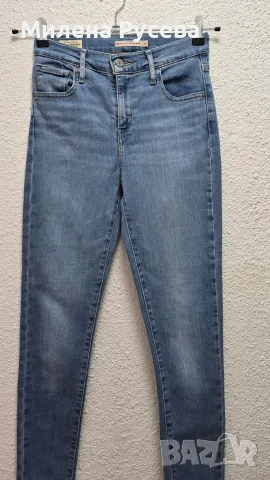    Дамски оригинални дънки.  Levi's  721  HIGH RISE SUPER SKINNY. Като нови. 