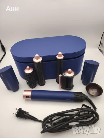 Dyson Airwrap HS05 Complete Long в синьо / пълен сет, снимка 3 - Сешоари - 56685079
