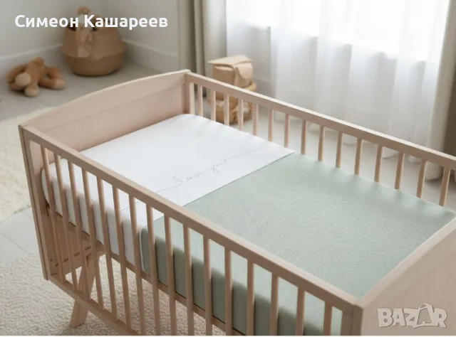 Бебешко одеяло "Love You" 75x100 см, снимка 4 - Спално бельо и завивки - 56708684