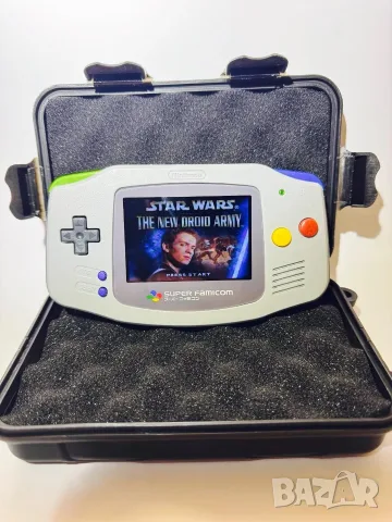 Game Boy Advance (GBA) с нов ярък дисплей