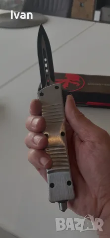Автоматичен нож Microtech Combat trodon CUSTOM AUTO OTF, снимка 5 - Ножове - 56651452