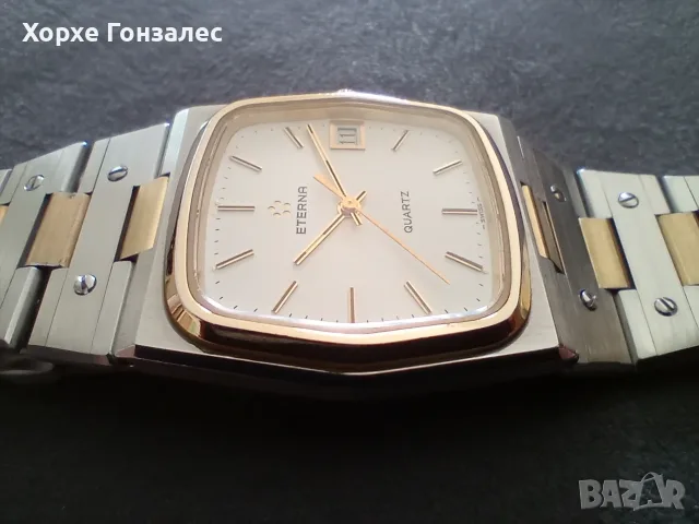 Eterna Royal Quartz 34mm X 32mm, снимка 5 - Мъжки - 56727953