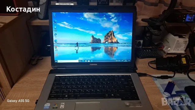 Лаптоп TOSHIBA  SATELLITE L300, снимка 6 - Лаптопи за дома - 56635380