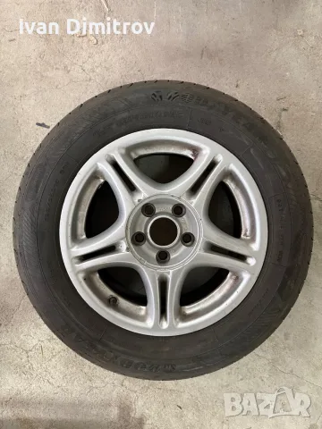 Джанти с гуми 15 Citroen, снимка 4 - Гуми и джанти - 56611508