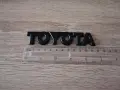 Toyota черен надпис малък шрифт, снимка 2
