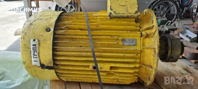 Ел двигател 160 kw на 1470об фланцов, снимка 4 - Електродвигатели - 56554412