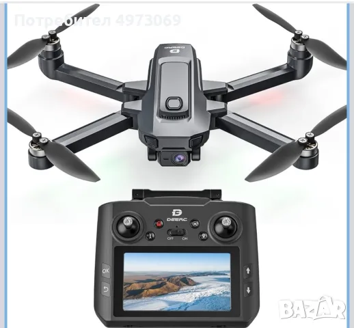 DEERC GPS 4K Дрон