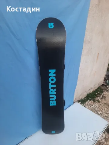Сноуборд   142см.BURTON PROGRESSION  с автомати. , снимка 7 - Зимни спортове - 56738073