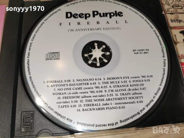 DEEP PURPLE CD 2210261920H2E8R, снимка 9 - CD дискове - 56615590