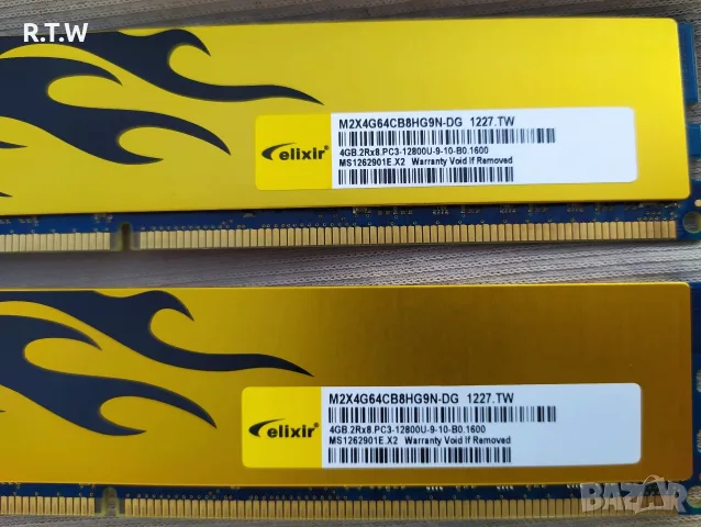 RAM памет 8GB (2x4GB) Elixir DDR3 1866MHz, снимка 3 - RAM памет - 56710851