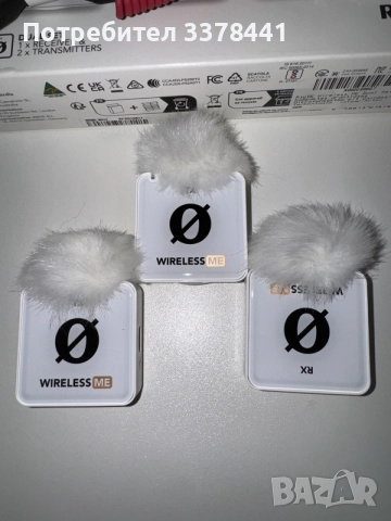 Rode Wireless ME Dual (бял), снимка 2 - Микрофони - 56707765