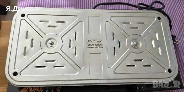 Двоен котлон Sheffinger 2000w, снимка 4 - Котлони - 56717326