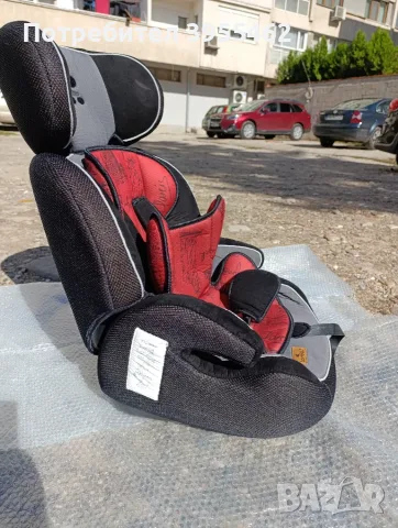 Столче за кола Lorelli - Explorer Black & Red cities 9-36 kg, снимка 3 - Столчета за кола и колело - 56651904
