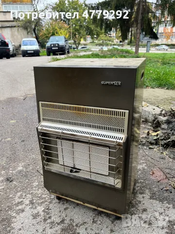 Газова печка за отопление
