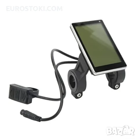 Alomejor M5 LCD дисплей за електрически велосипед / скутер, водоустойчив панел за свързване