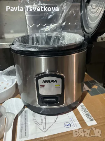 Електрическа оризоварка IERFA, снимка 3 - Мултикукъри - 56747211