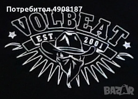 Суичър с качулка групи Volbeat, снимка 5 - Суичъри - 56563971
