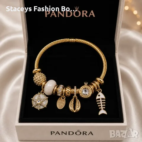 Гривни тип Pandora, снимка 4 - Гривни - 56747832