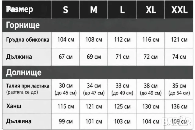 Ватирани спортни екипи , снимка 3 - Спортни дрехи, екипи - 56750591