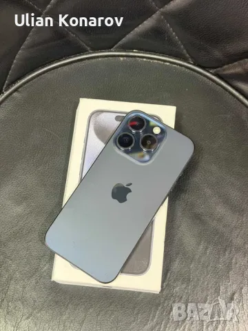 iphone 15 Pro 128GB Blue , снимка 8 - Apple iPhone - 56471164