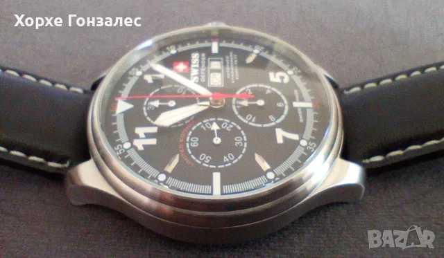 Swiss Defender Chronograph ETA7750, снимка 5 - Мъжки - 56719048