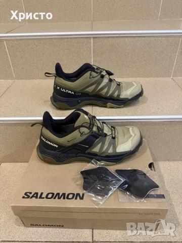 Salomon X Ultra 4 GTX  Slate Green / Olive Night / Black 