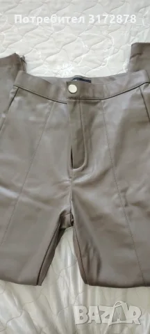 Кожен панталон Zara