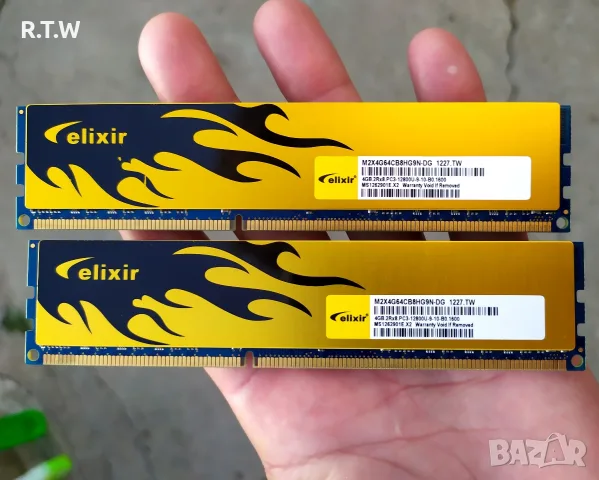 RAM памет 8GB (2x4GB) Elixir DDR3 1866MHz