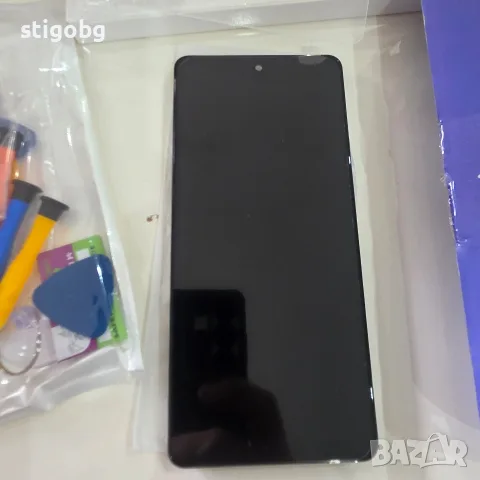 Чисто нов Дисплей с Рамка за Xiaomi Redmi Note 12 Pro 5G + Пълен Комплект Инструменти