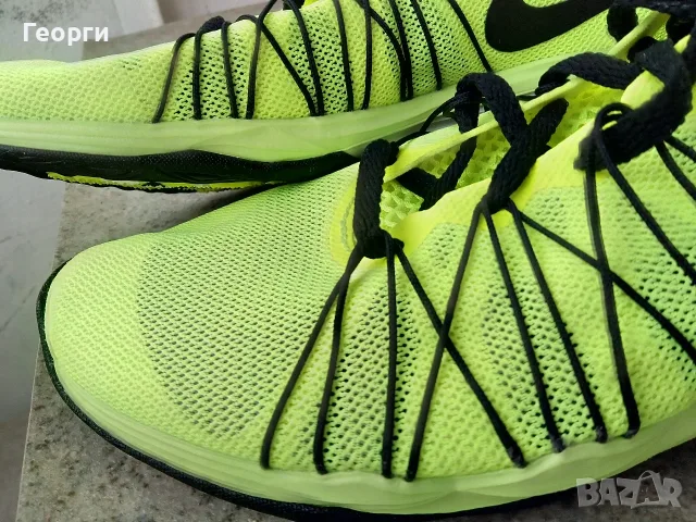Маратонки Nike в наелектризиращо зелено, снимка 5 - Детски маратонки - 56559270