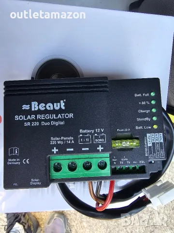 соларен контролер Beaut / Votronic SR 220 Duo Digital 