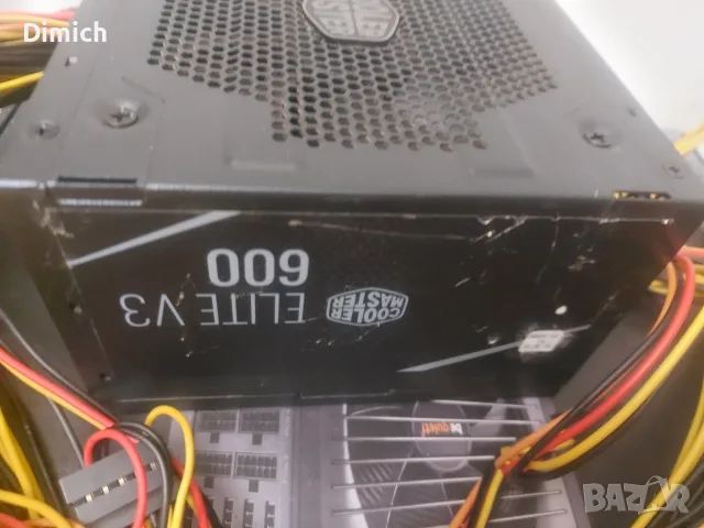 Захранване Cooler Master Elite v3 600W, снимка 2 - Захранвания и кутии - 56638042