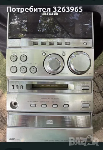 Аидио с-ма Aiwa XR-MD101EZ, снимка 2 - Аудиосистеми - 56643368