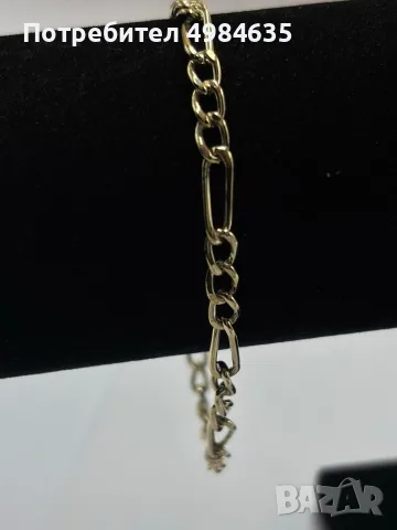 Нова златна гривна плетка Cartier, снимка 3 - Гривни - 56612209