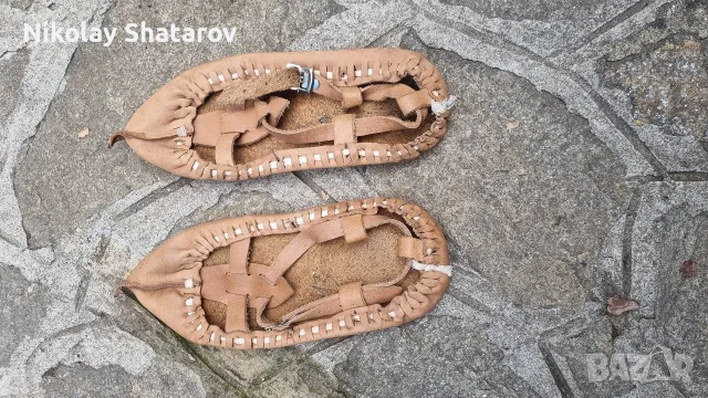 кожени цървули.  етнография и фолклор 