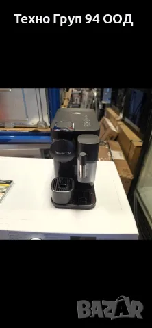 Кафе машина с капсули Делонги неспресо Lattissima One + каничка за мляко Delonghi